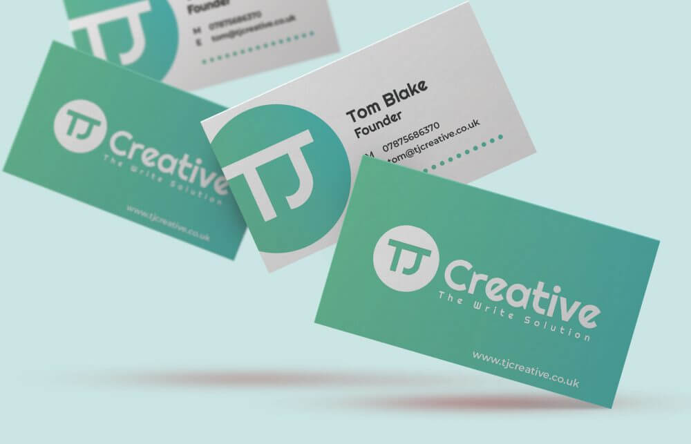 TJ Creative business cards