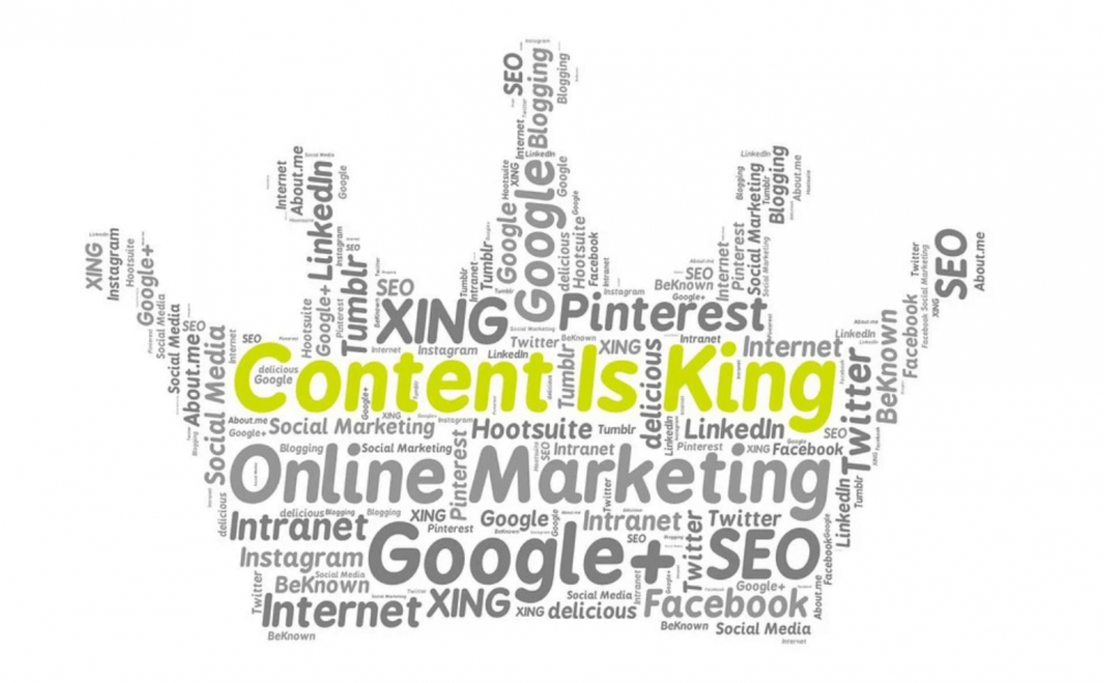 Content is King - TJ Creative Content Writing