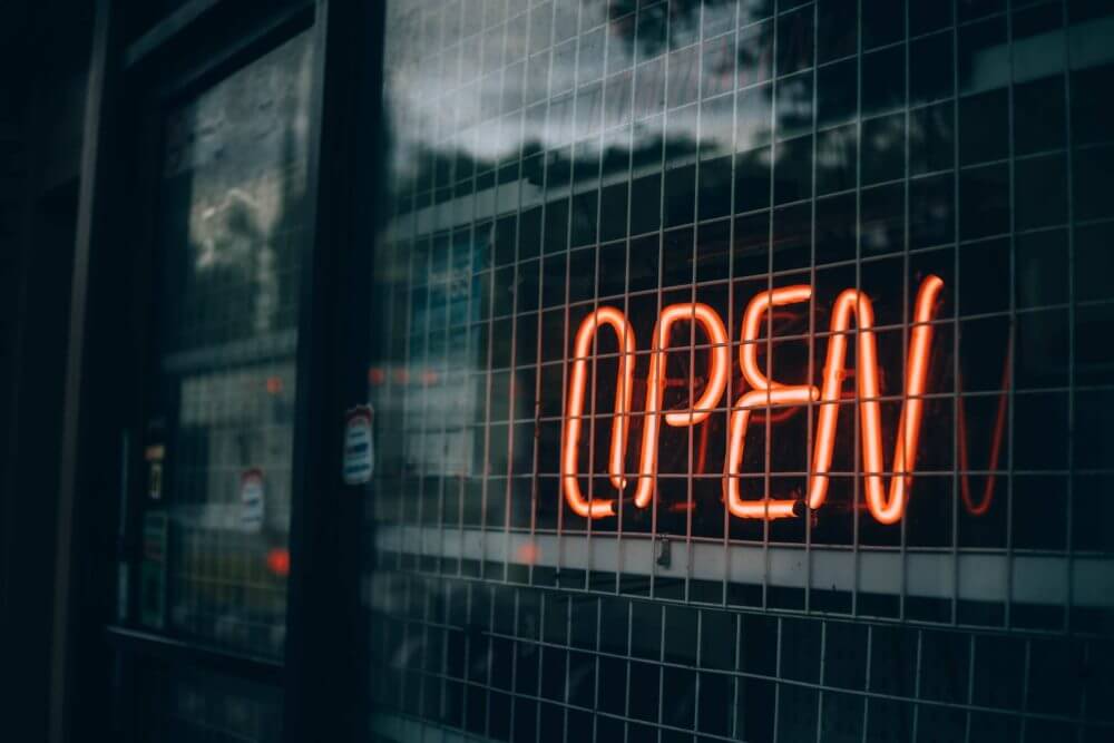 Small business open