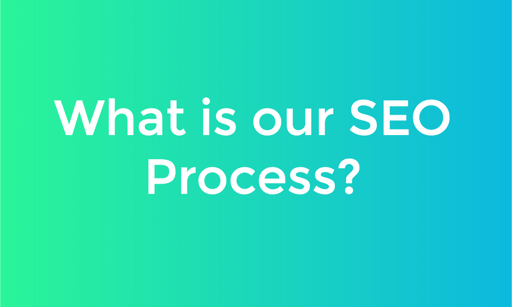 Our SEO Process in Surrey - TJ Creative