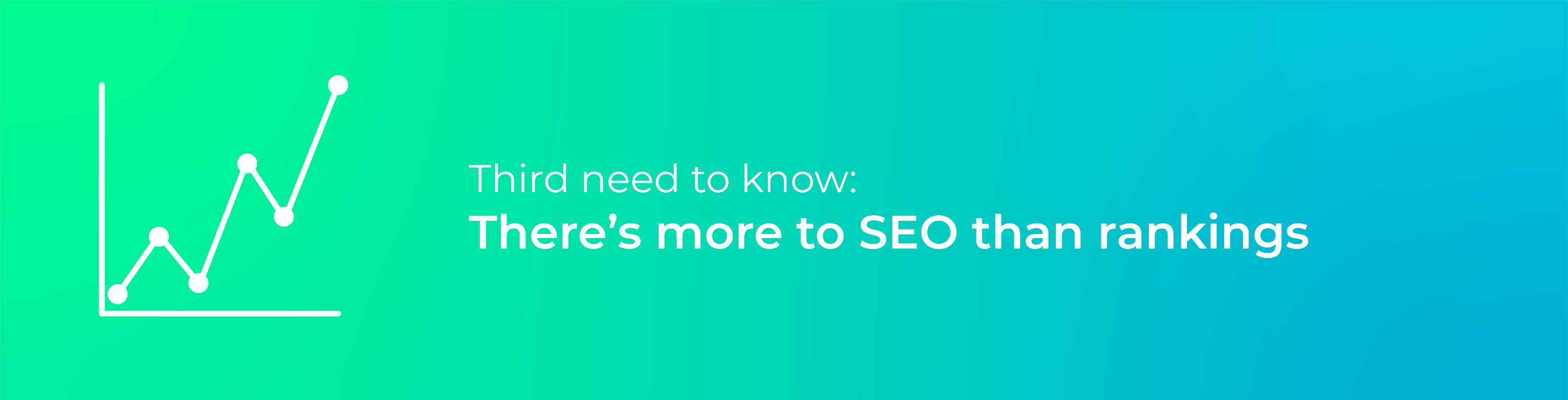 Third need to know - SEO