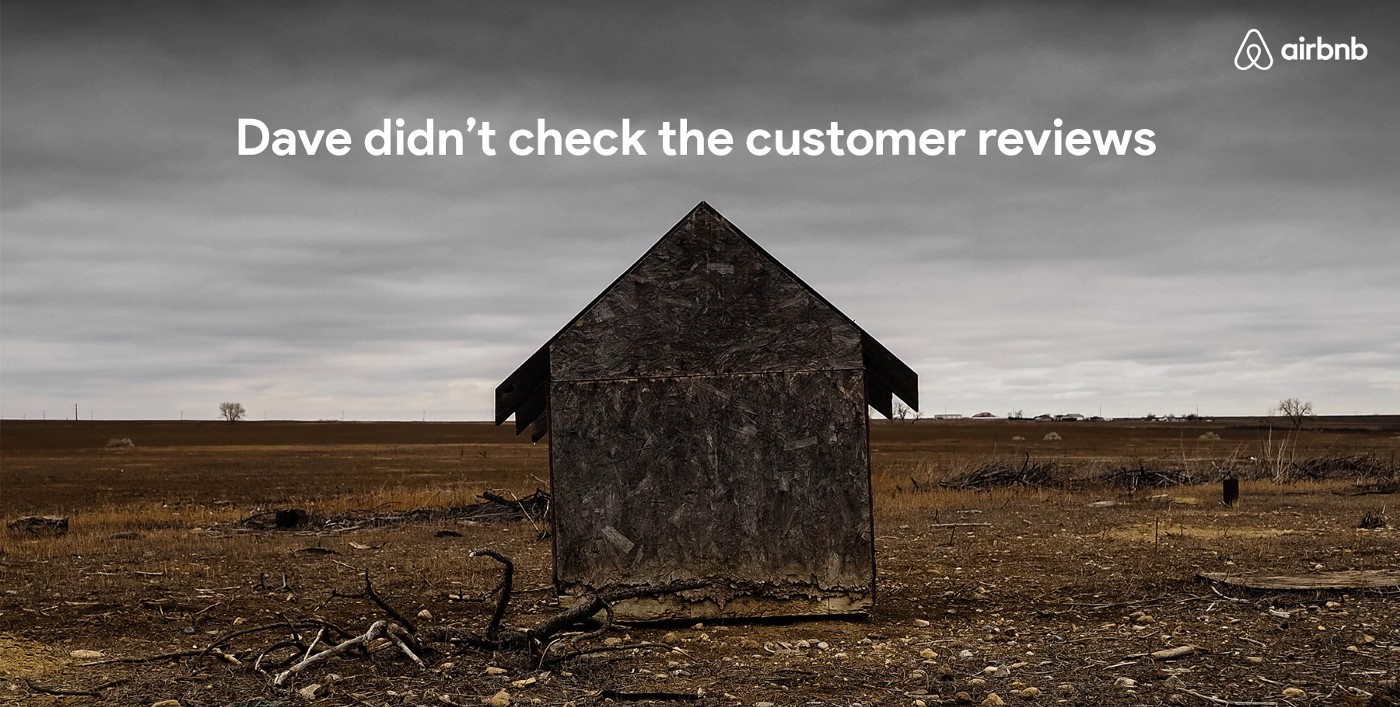 Airbnb visual storytelling advert