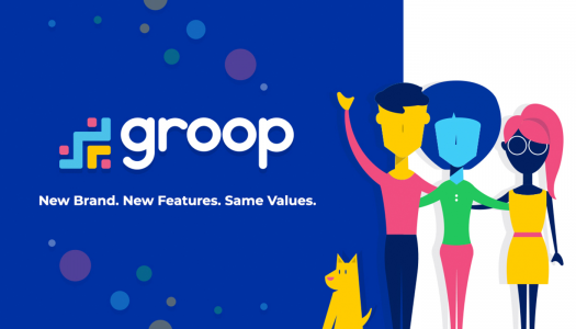 Groop new brand message