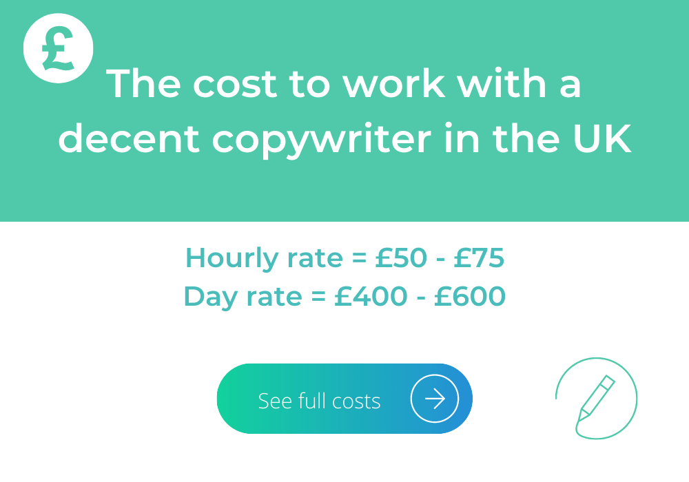 How much does it cost to hire a freelance copywriter?