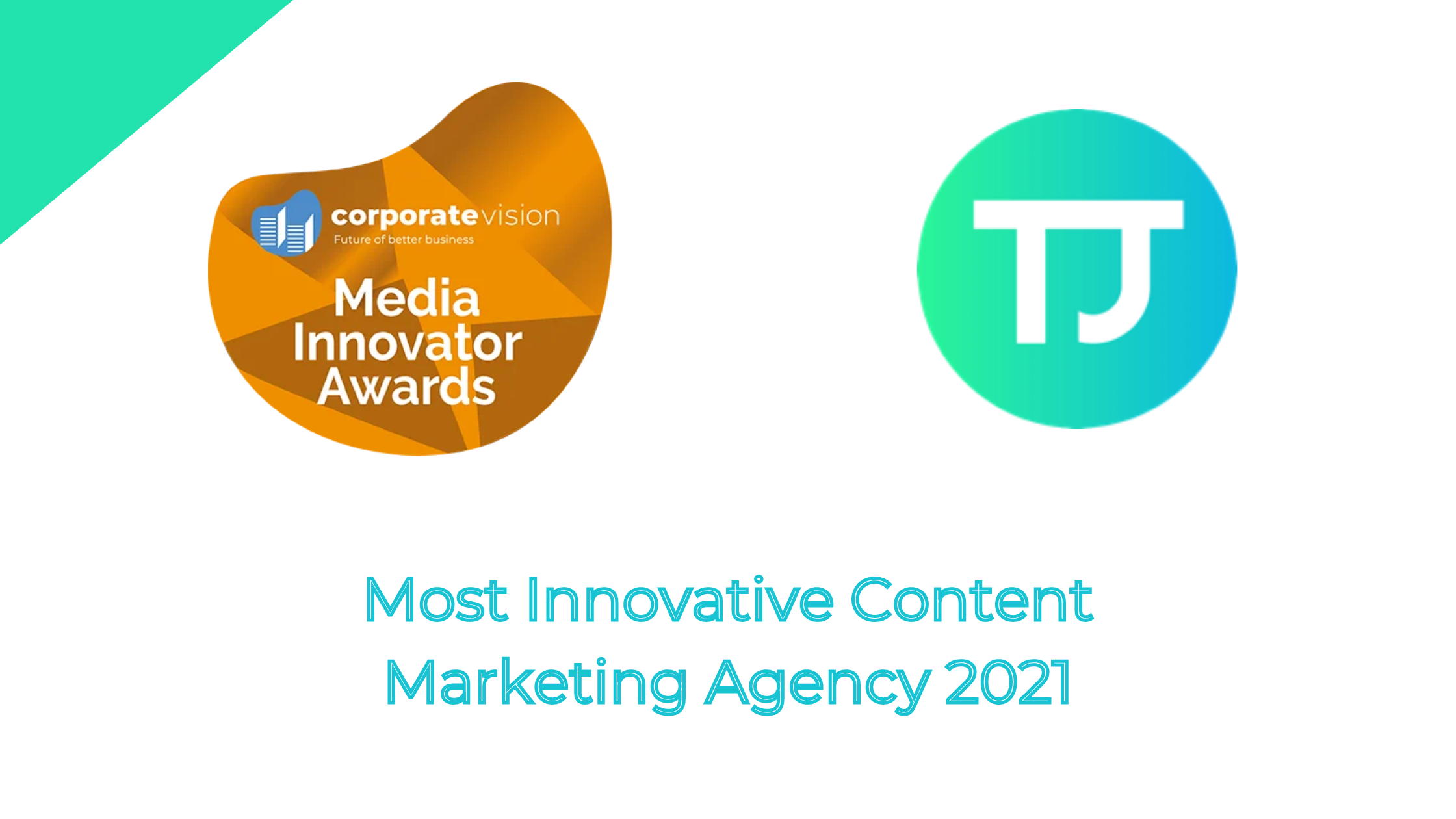 Most Innovative Content Marketing Agency in Surrey 2021 Award