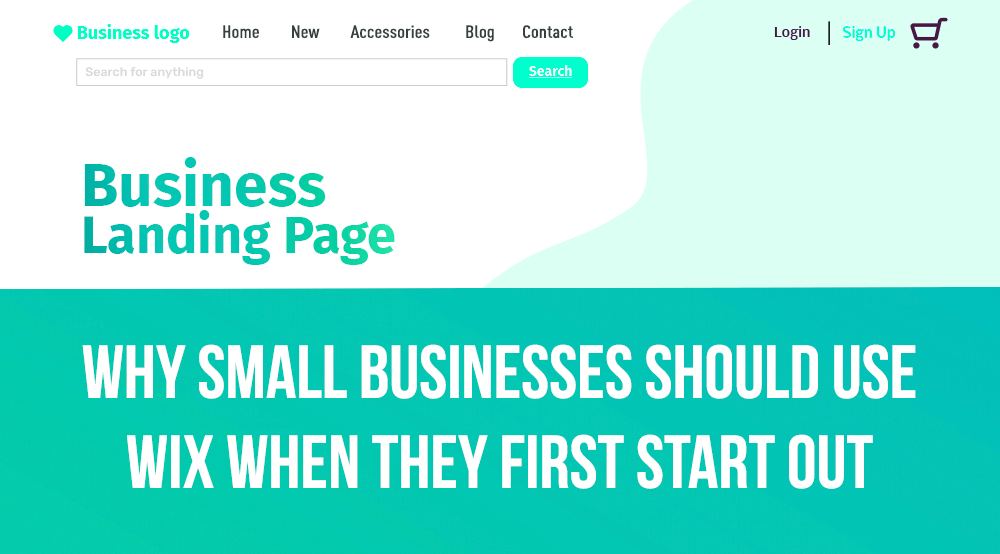 Why small businesses should use Wix when they first start out