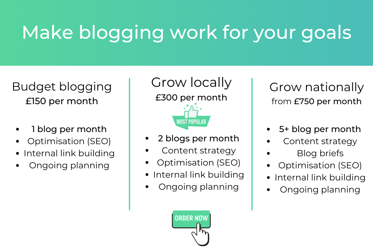 Make blogging work for you