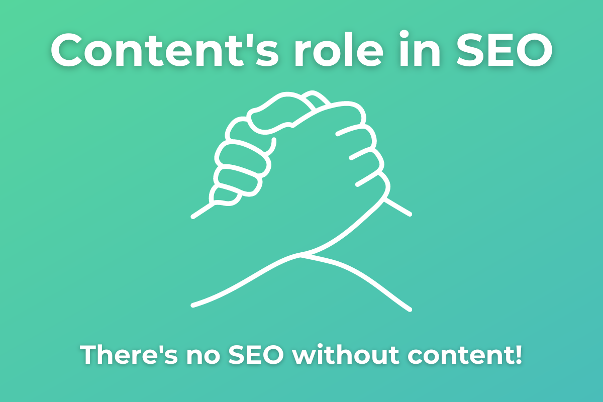 Content in SEO - why content is important in seo