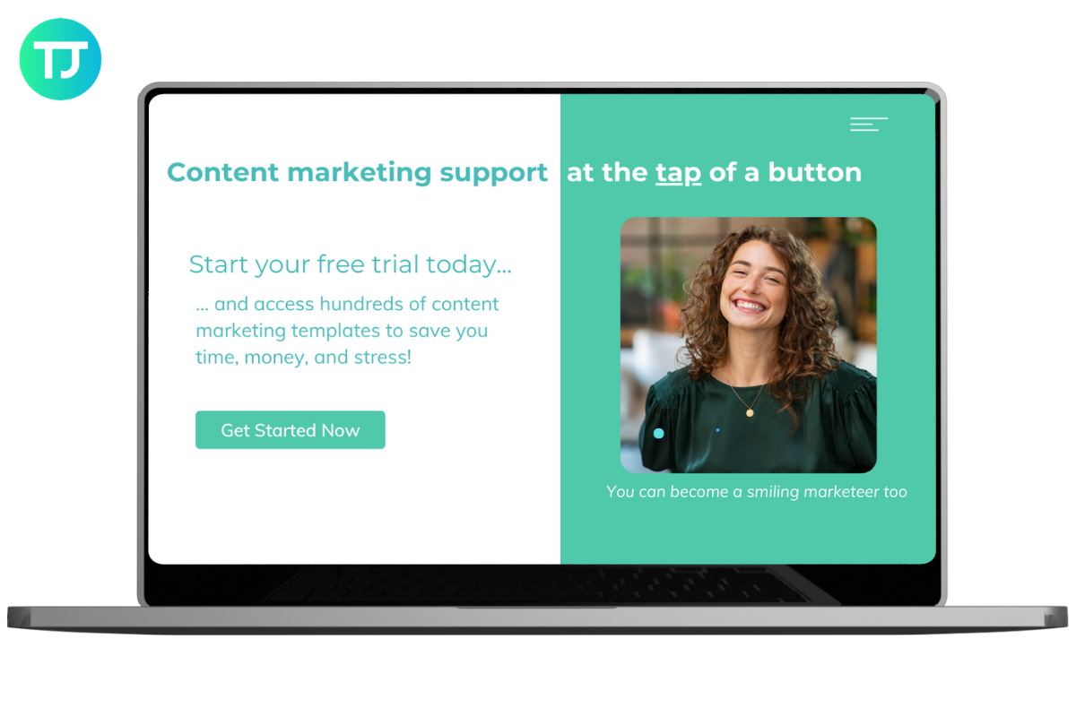Concept SEO landing page by TJ Creative