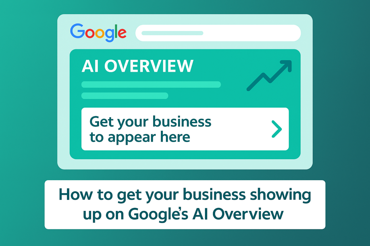 How to get website ranking in AI overviews on Google